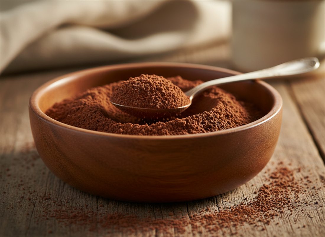 Cacau e ingredientes